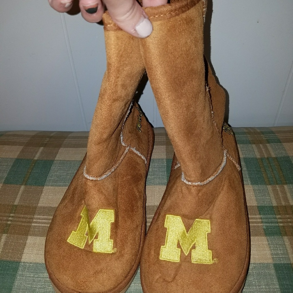 Michigan slipper/boots from Victoria secret